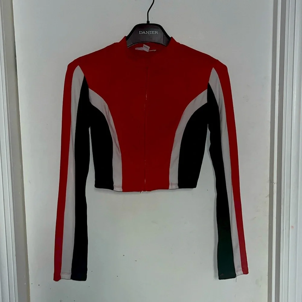 Cropped Track Jacket - Picture 1 of 1